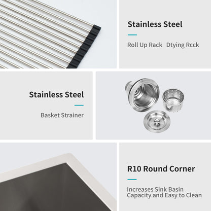 Modern Double Bowl Undermount Sink And Steel