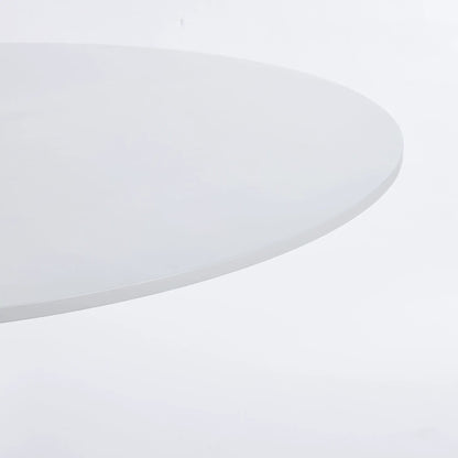 Mid-Century Tulip Round Dining Table white finish Unique Piece Furniture on Tampa Home & Garden Store