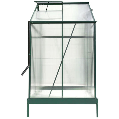 Heavy Duty Polycarbonate Greenhouse Kit and Door