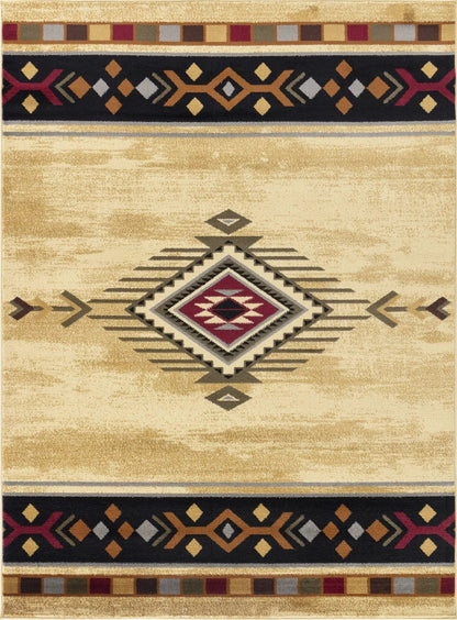 Tribes Southwest Area Rug with Modern Design