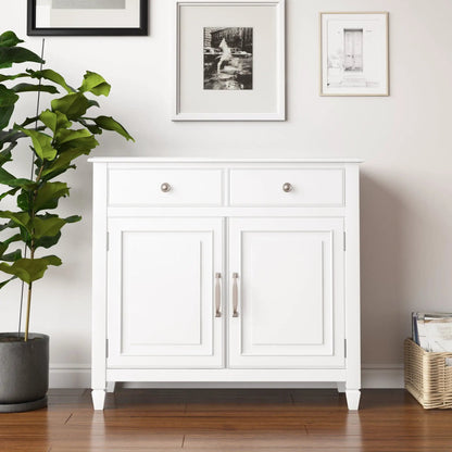 Connaught Handcrafted Solid Wood Entryway Cabinet
