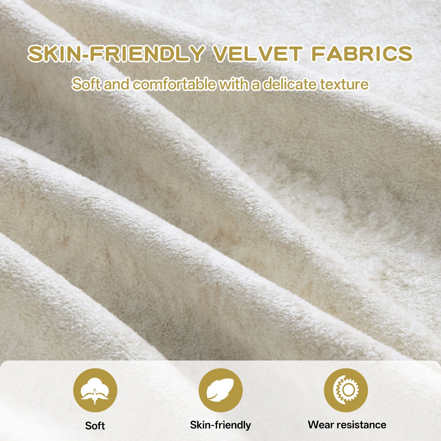 Soft And Plush Velvet Chesterfield Style Sofa