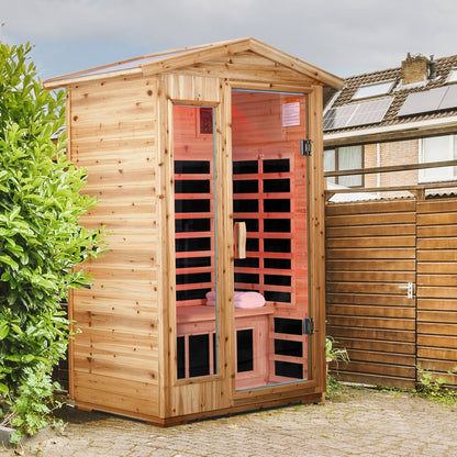 Two Person Far Infrared Fir Sauna with Bluetooth