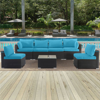 Outdoor Deep Seat Cushions for Sectionals