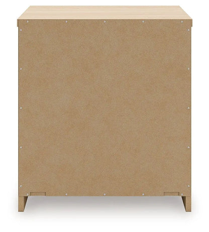 Onita Two-Drawer Night Stand natural wood finish by Unique Piece Furniture on Tampa Home & Garden Store