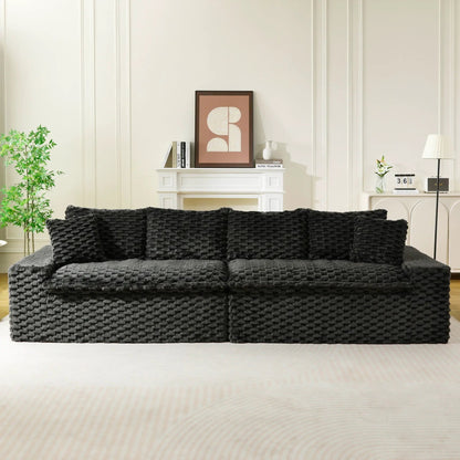 Multifunctional Sofa Side by Side or Facing