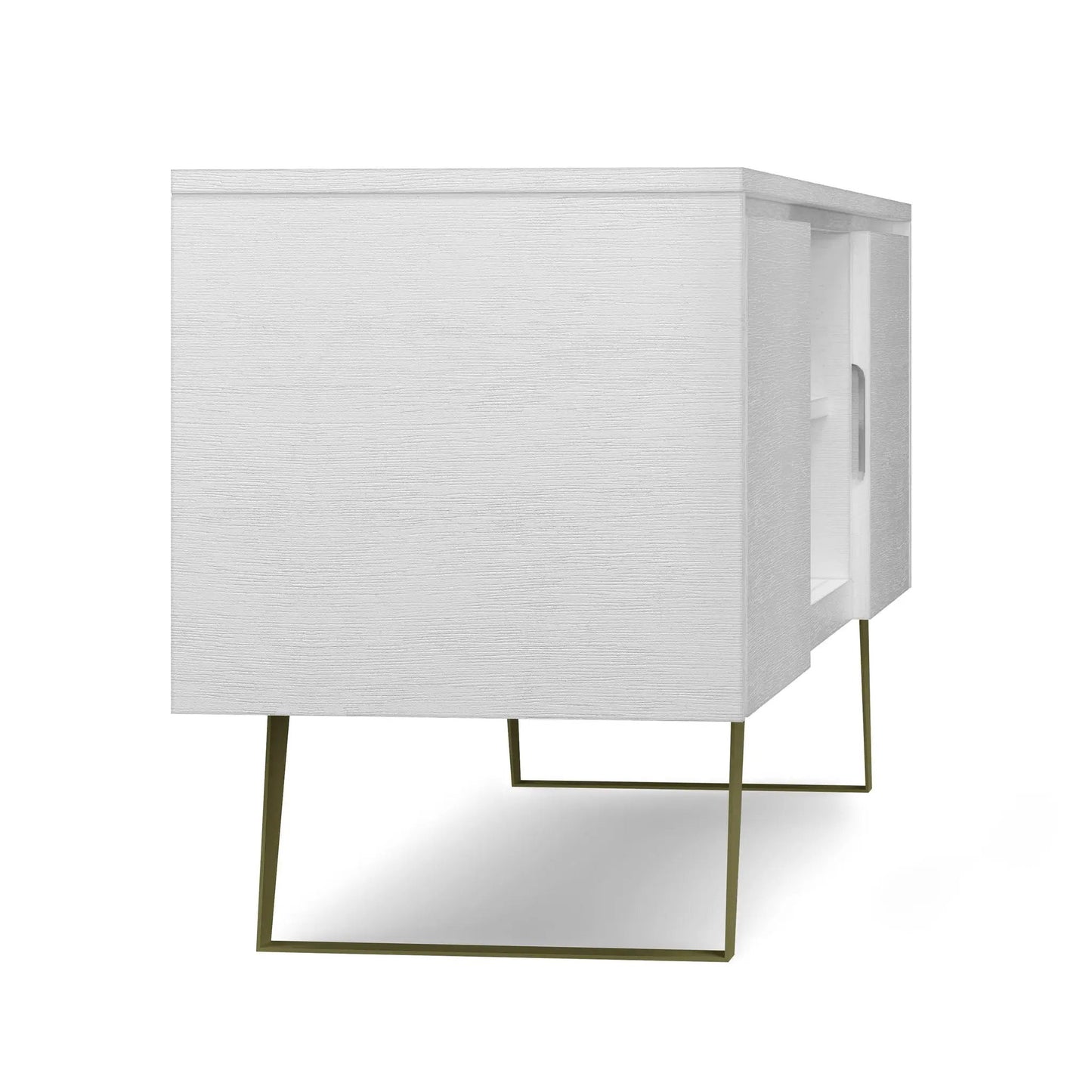 Lowry Handcrafted TV Media Stand With Doors
