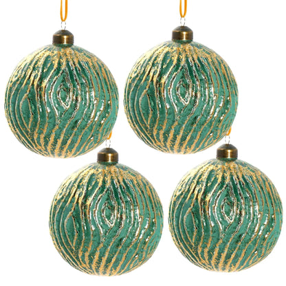 Christmas Ball Glass Ornament and Tree Decoration