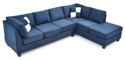 Malone Comfort Sectional Right or Left Chaise