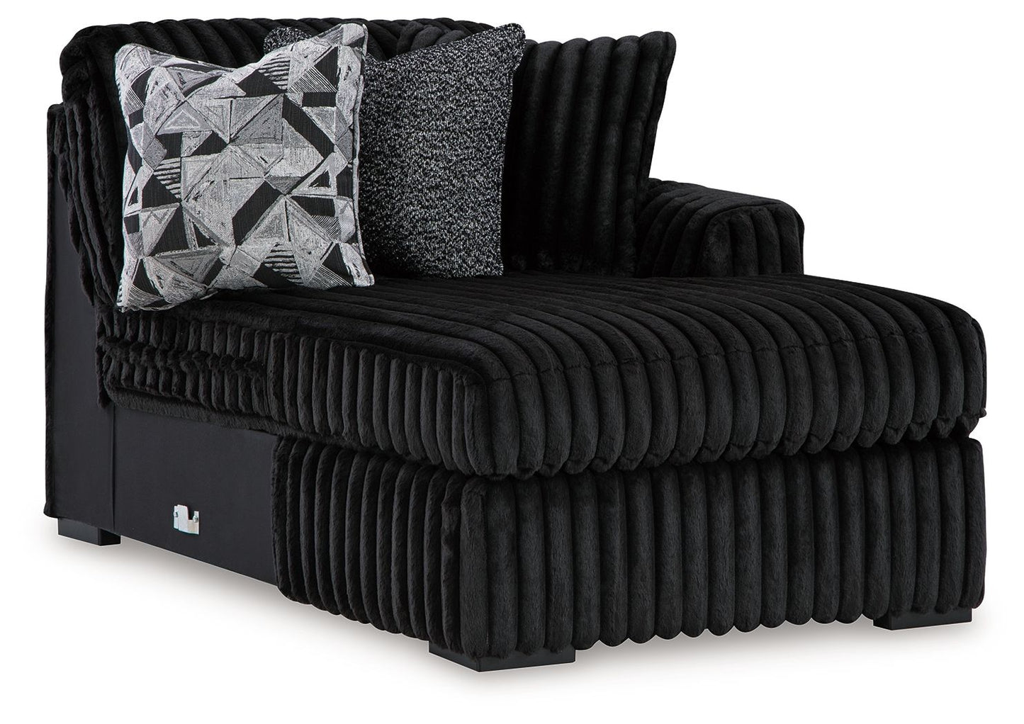 Midnight Madness Sectional and Jumbo Corduroy