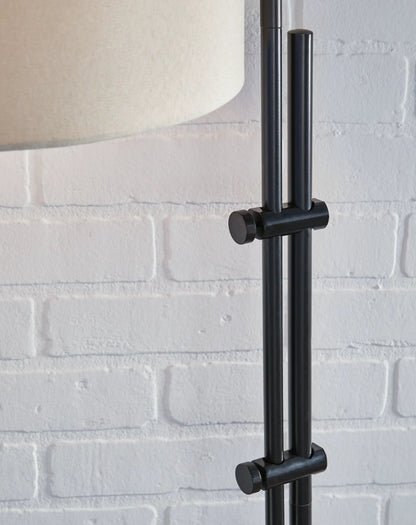 Baronvale Metal Accent Lamp With Drum Shade