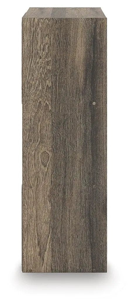 Shallifer Cube Organizer in dark rustic wood finish by Unique Piece Furniture on Tampa Home & Garden Store