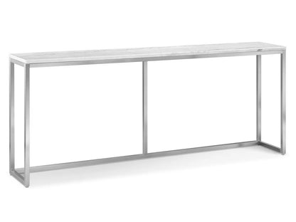 Esme Rectangular Table With Marble and Nickel