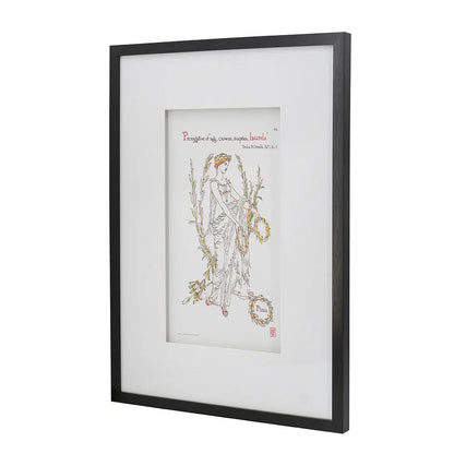 Wall Art Set of Two in Black and White Decor