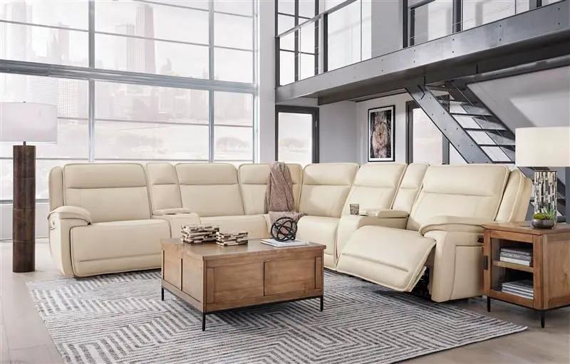 Double Deal and Reclining Sectional Sofa