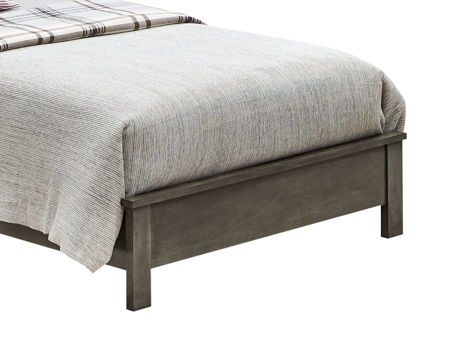 Comfortable Modern Full Bed and Wood Frame