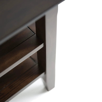 Acadian Handcrafted End Table Solid Wood