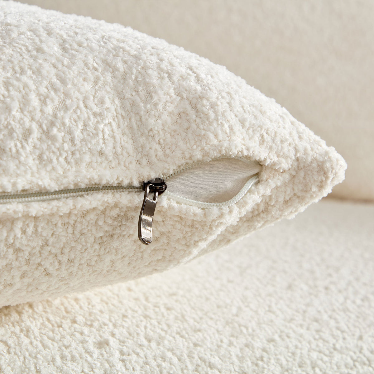 Classic Curved Tight Back Sofa And The Boucle
