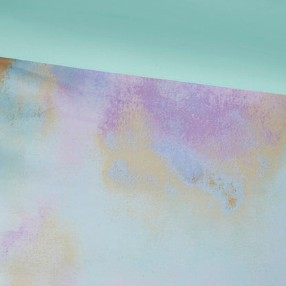 Twin Watercolor Tie Dye Comforter Set and Pillow