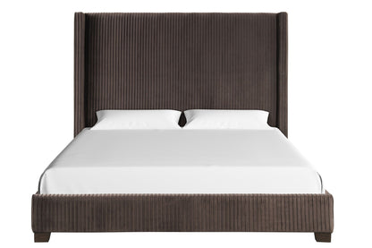 Modern Upholstered Bed And Space Saving Design