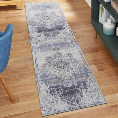 Payas Medallion Area Rug Neutral Tones Home Decor