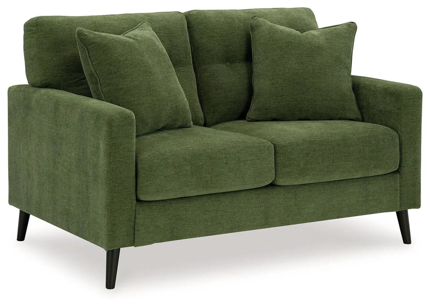 Bixler Loveseat Navy Modern Profile Design
