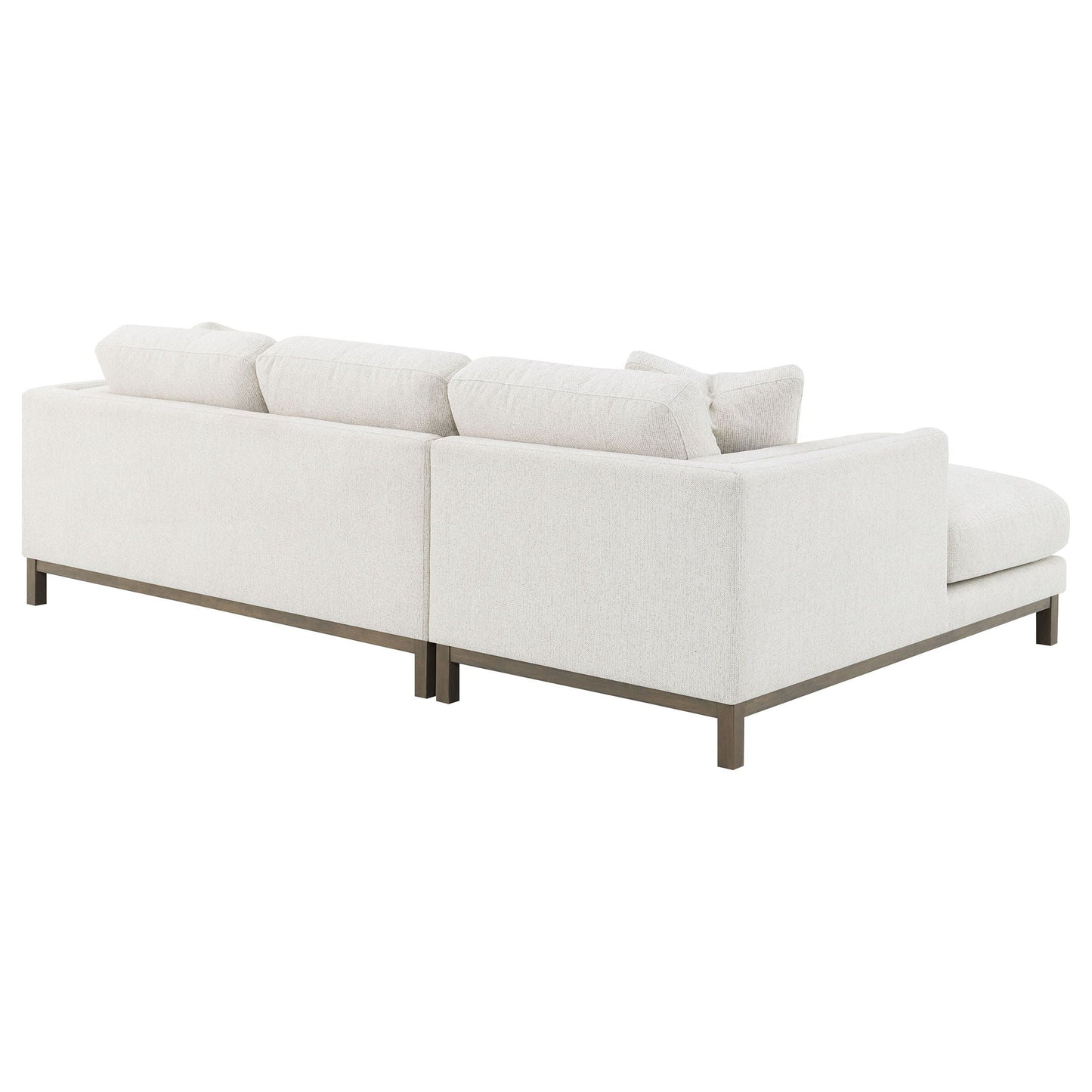 O'Brien left chaise sectional sofa in sand fabric by HouseOfZazla on Tampa Home & Garden Store