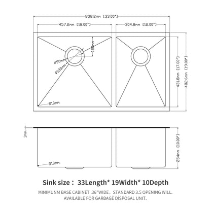 Modern Double Bowl Undermount Sink And Steel