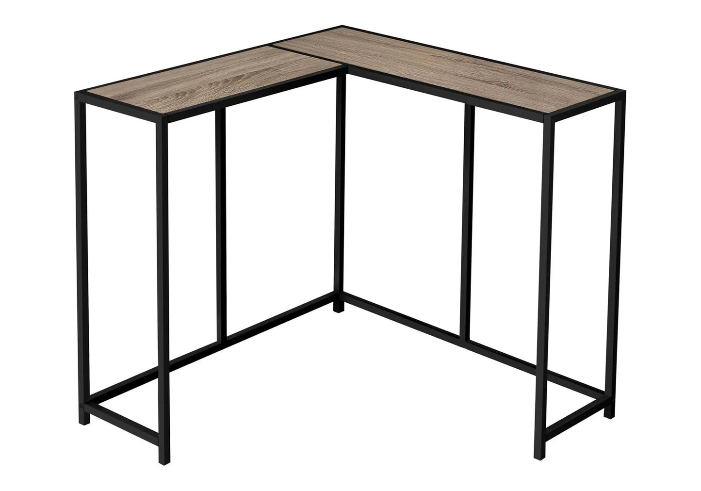 Corner Console Table With L Shaped Design