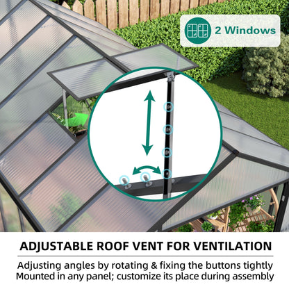 Windproof All Season Outdoor Garden Shelter