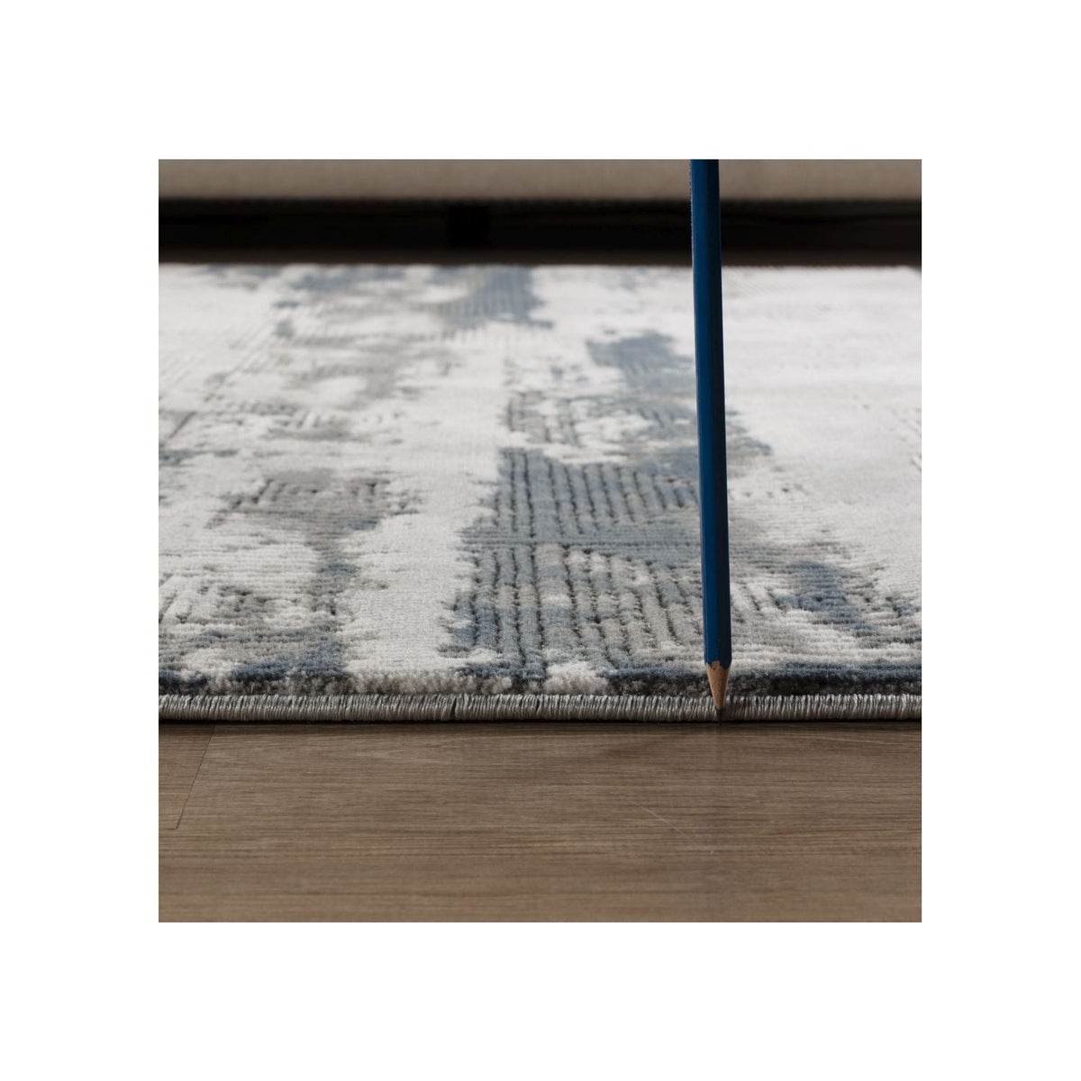 Area rug Contemporary gray with a 3D effect pattern by HouseOfZazla on Tampa Home & Garden Store