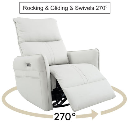 Electric Recliner with USB and Type C for Bedroom