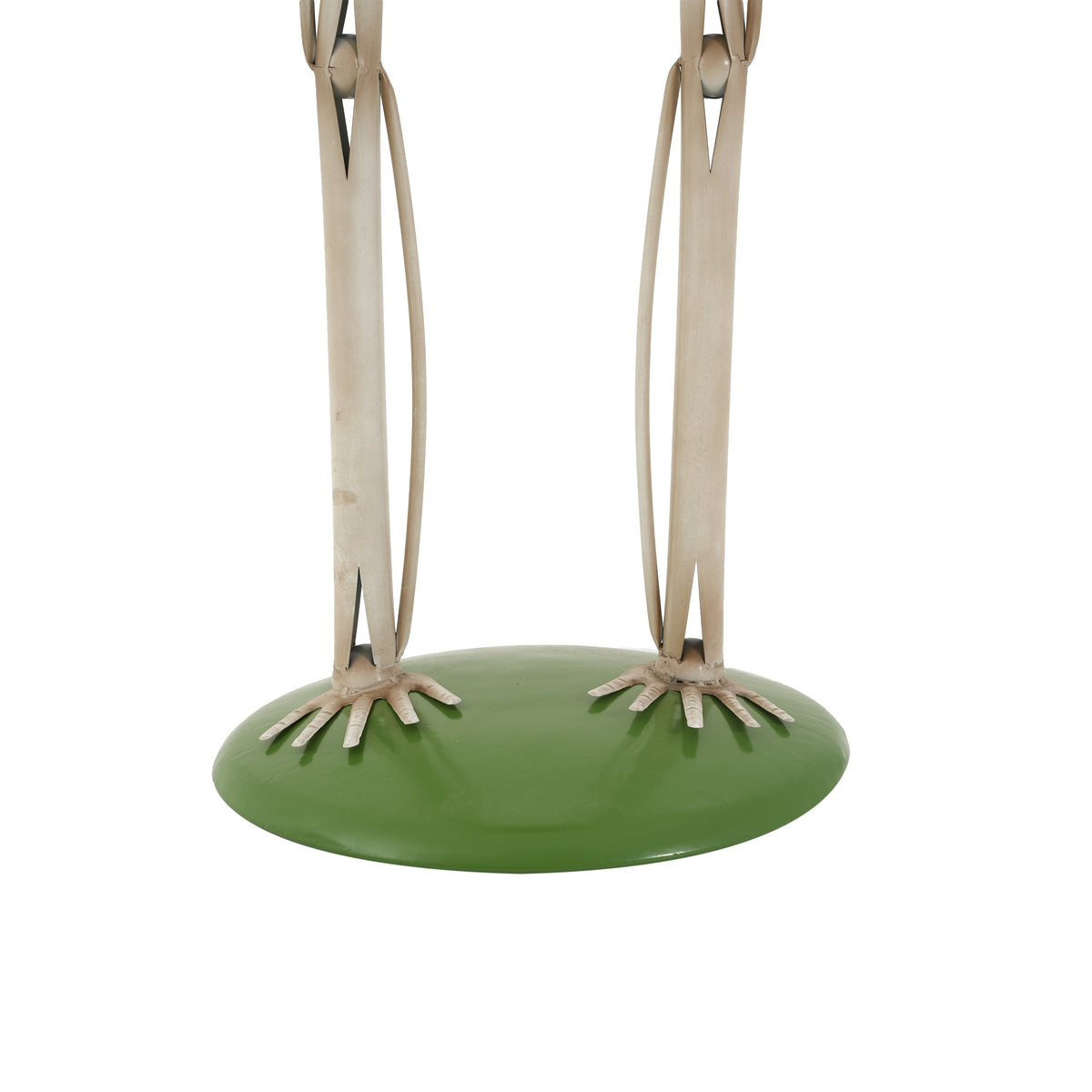 Halloween Skeleton and Metal Guitar Yard Decor bone-white legs on green base HouseOfZazla on Tampa Home & Garden Store