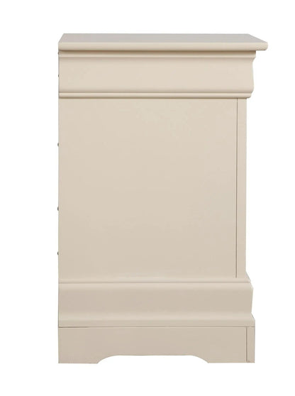 Louis Philippe Nightstand in Wood Veneer