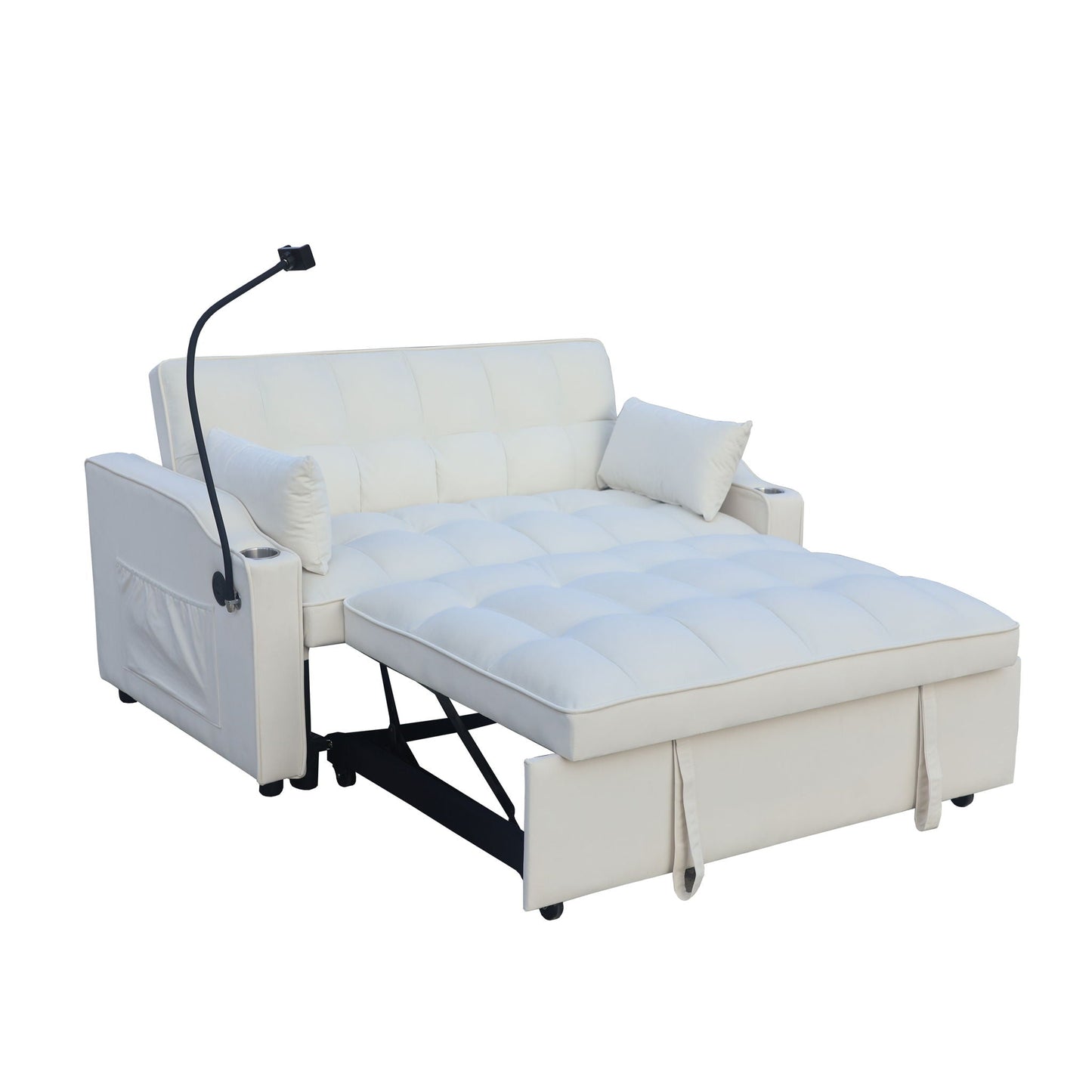 Modern Loveseat and Pullout Bed for Small Spaces