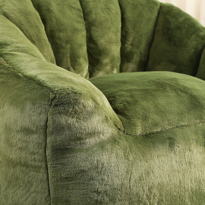 Beanbag Chair with Armrests High Density Foam