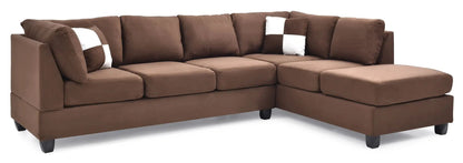 Malone Comfort Sectional Right or Left Chaise