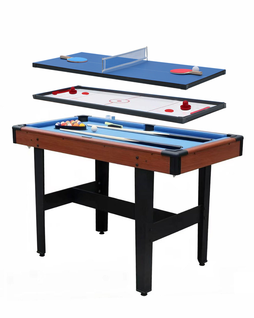 48 Inch Combo Game Table for Family and Friends