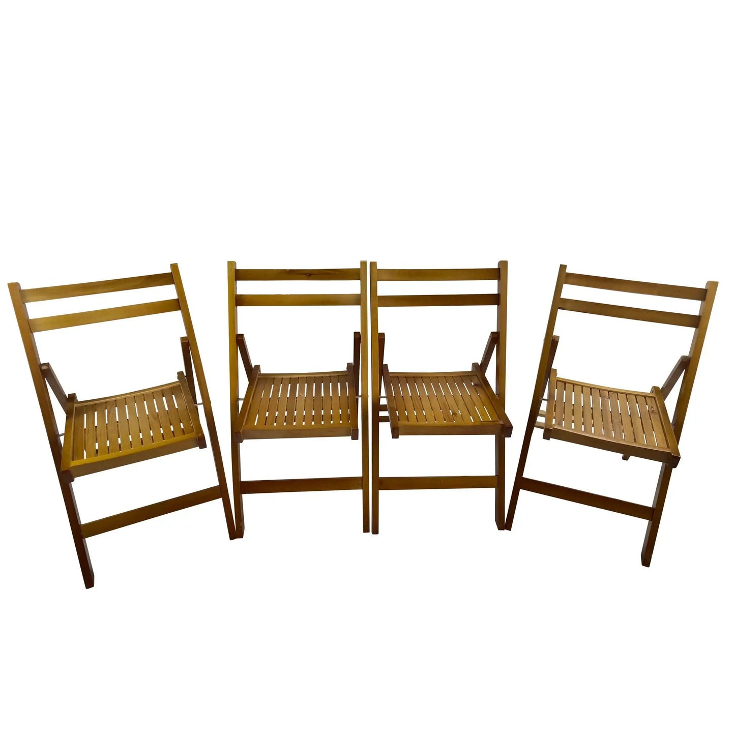 Solid Wood Foldable Event Chair Set of 4