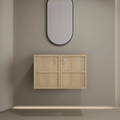 Modern Mounted Vanity With Soft Closing Doors