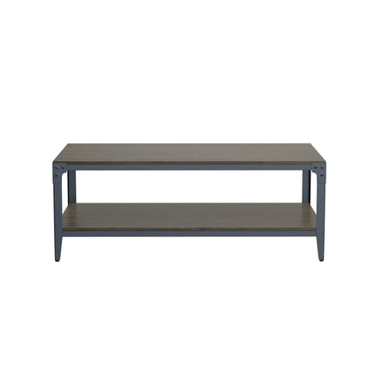 Drake Coffee Table Industrial Style Easy Assembly