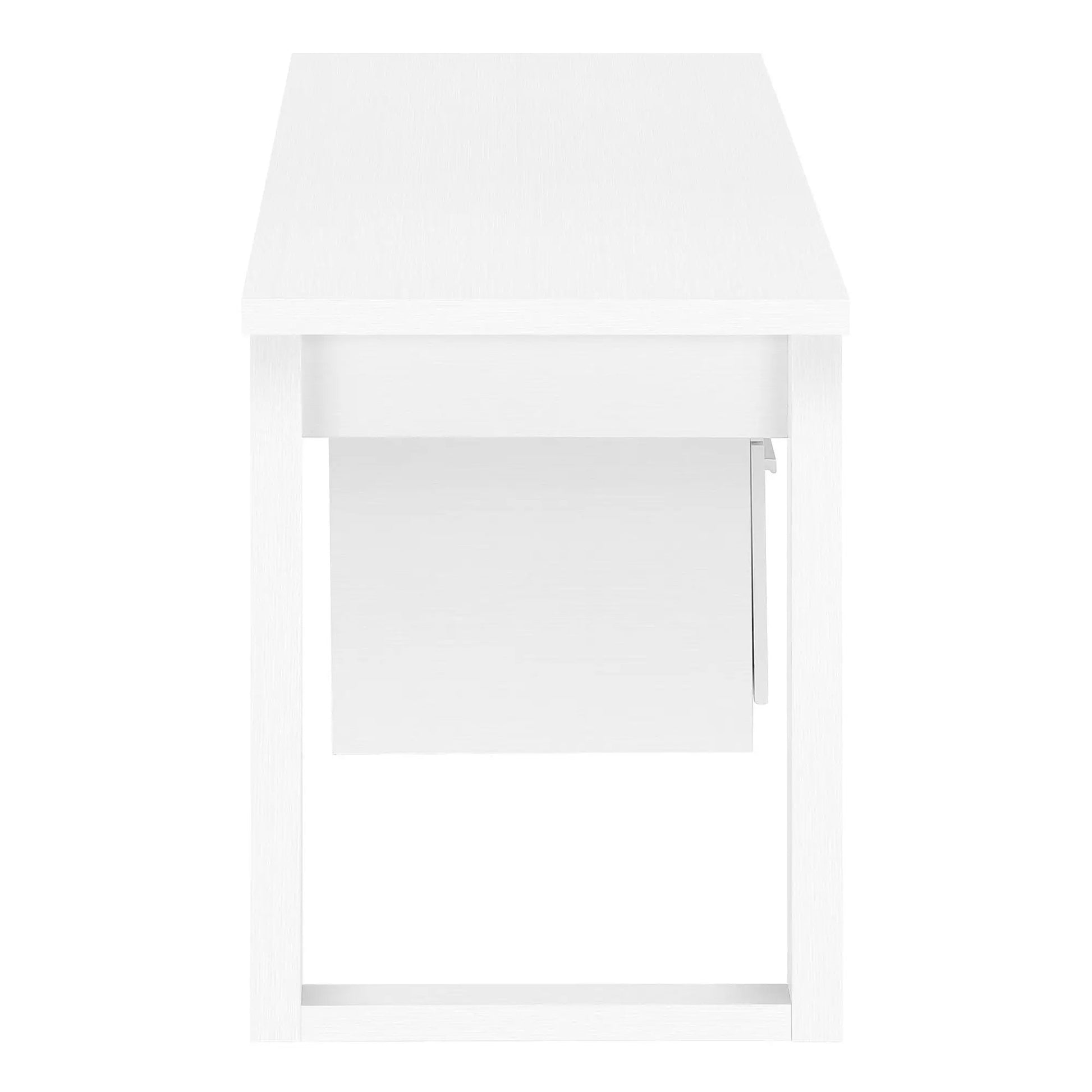Writing desk white woodgrain with storage drawer for home office on Tampa Home & Garden Store