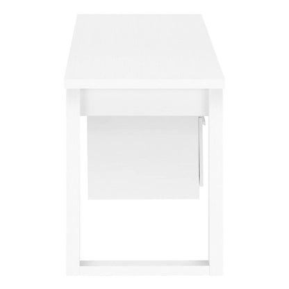 Writing desk white woodgrain with storage drawer for home office on Tampa Home & Garden Store