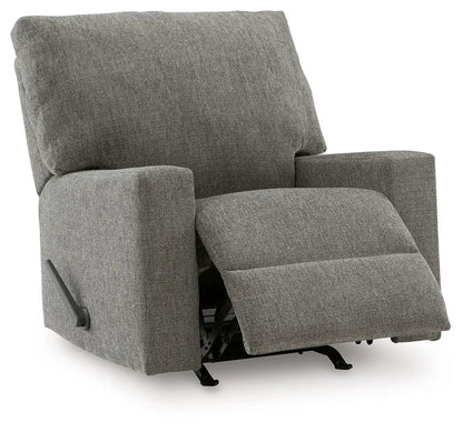 Rocker recliner Clarington Greystone in gray fabric by Unique Piece Furniture on Tampa Home & Garden Store