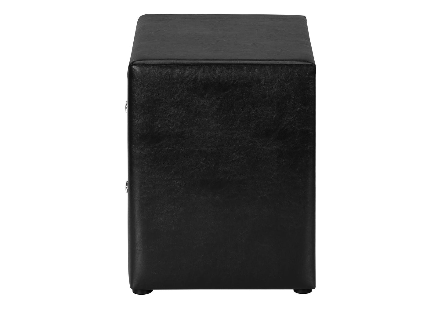 Nightstand With Upholstered Drawer For Bedroom