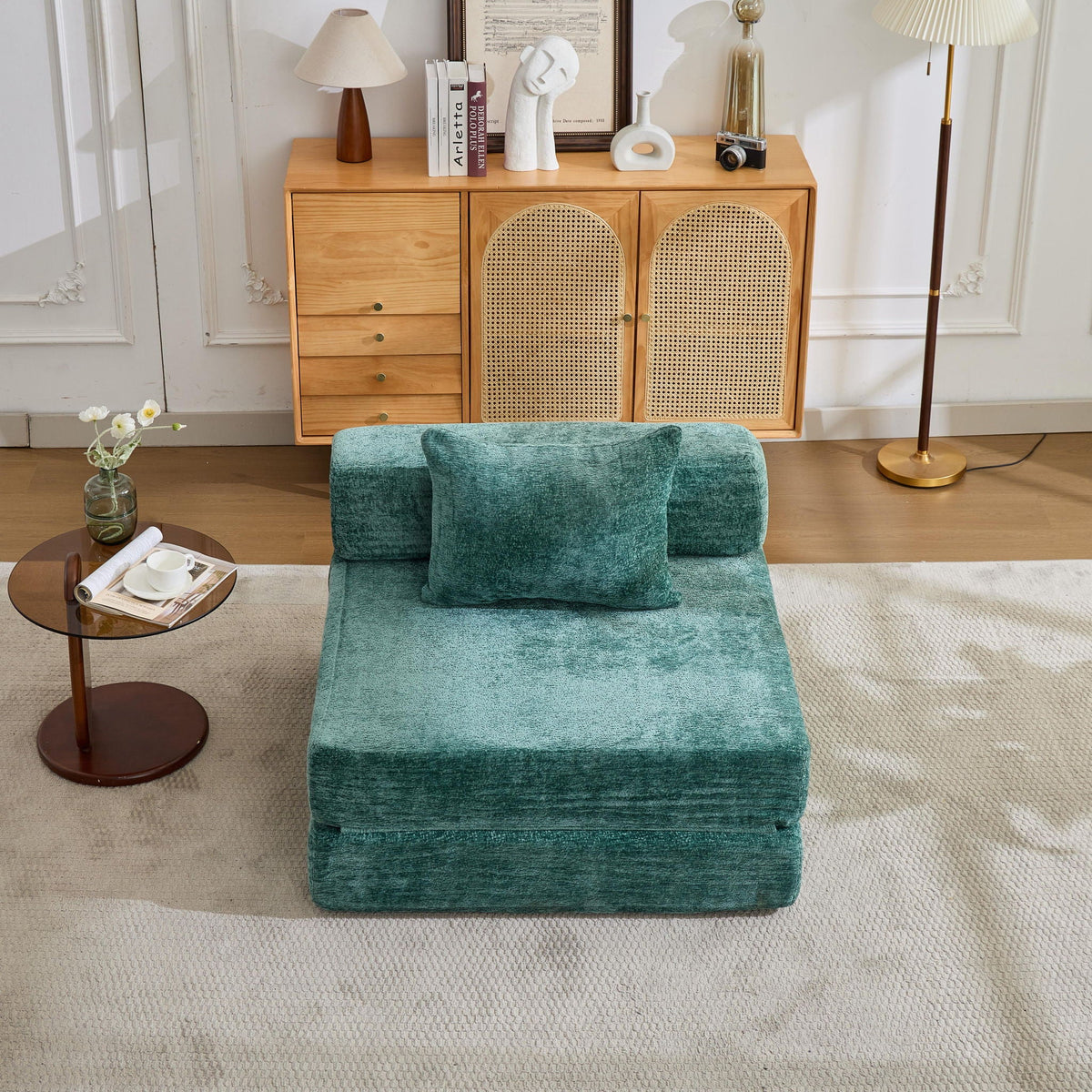 Convertible Floor Sofa Bed and Living Room