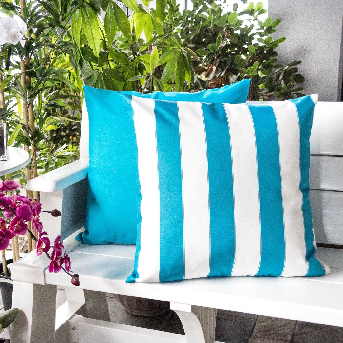 Horizon Stripe Pillow For Indoor And Outdoor Use