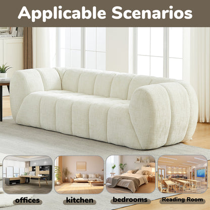 Modern Chenille Sofa for a Cozy Living Room