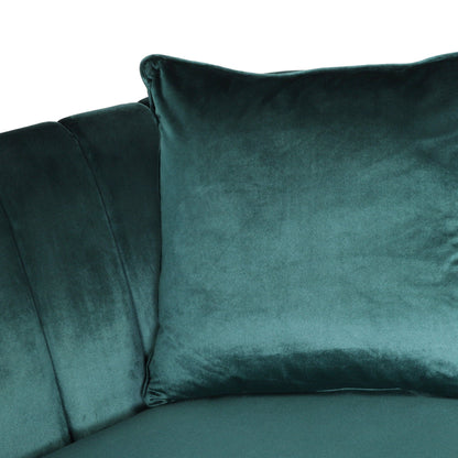 Contemporary Three Seater Sofa with Button Stitch