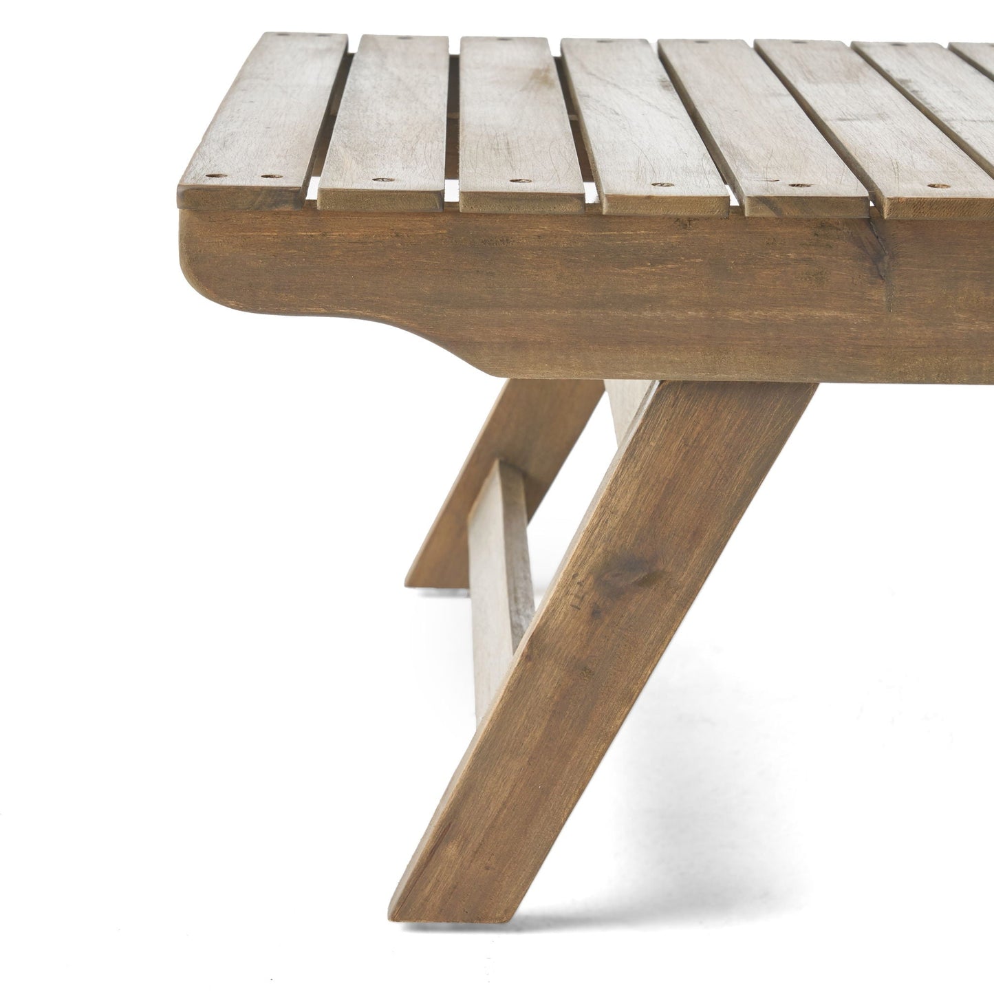 Durable Sedona Acacia Wood Outdoor Table
